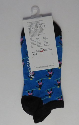 Happy Socks Athletic Happy Low Socks Women 36-40 Cotton 1 Pack - Picture 19 of 19