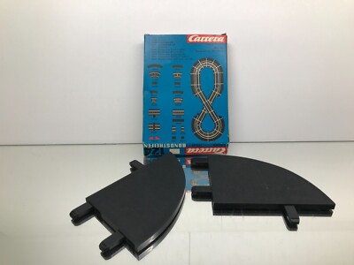 CARRERA 124 20645 2 BORDER ENDS RANDSTEIFEN SLOT CAR TRACK - GOOD IN BOX - 339