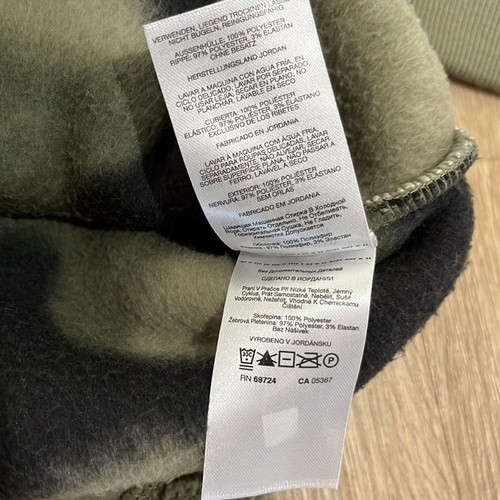Columbia NWT Rugged Ridge II Sherpa Full Zip Jacket Stone Green Camo Youth XL - Picture 10 of 11