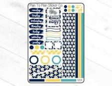 5059 Daisy Journaling Kit Planner Stickers.