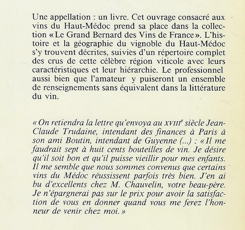 DIDIER TERS. HAUT-MEDOC Nathan 1985 - Bild 2 von 3