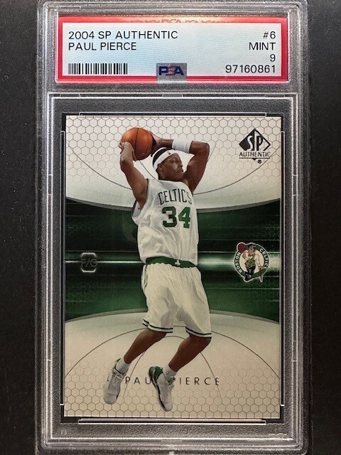 2004 SP Authentic Paul Pierce #6 - MINT 9