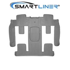 SMARTLINER Floor Mat 2nd 3rd Row Gray 2007-2017 Traverse Acadia Enclave Outlook