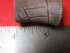 NATIVE AMERICAN STONE EAR SPOOL SPINDLE LOOP PLUG CARVED ENGRAVED BODY ART RARE — photo 9