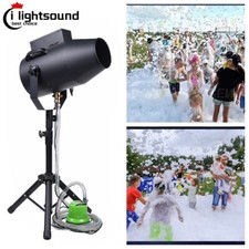 Macchina Schiuma 2000W Schiuma Jet Macchina Effetto Cannone per Festa Con Supporto e Pompa