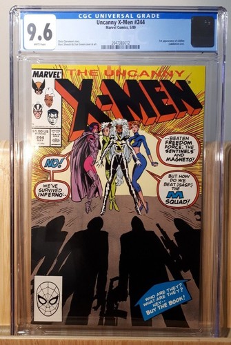 Uncanny X-Men #244 CGC 9.6 