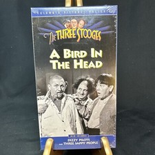 Vintage New Sealed 3 TV Shows  1930-40s The Three Stooges VHS Columbia TriStar*M