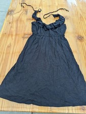 Womens express black sleeveless dress sz xs