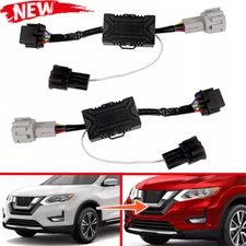 2Pcs Adapter Wire For 2017-2020 Nissan X-Trail Headlight Halogen to LED Modify