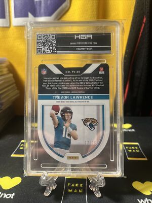 2021 Panini Obsidian - Tunnel Vision Trevor Lawrence #TV-20