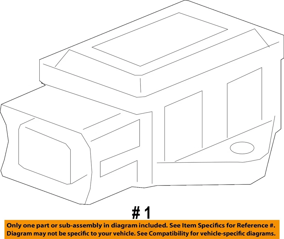 Módulo de control electrónico del sistema de estabilidad usado se adapta a: Buick Lacrosse Stabil 2005 Foto 4 de 4