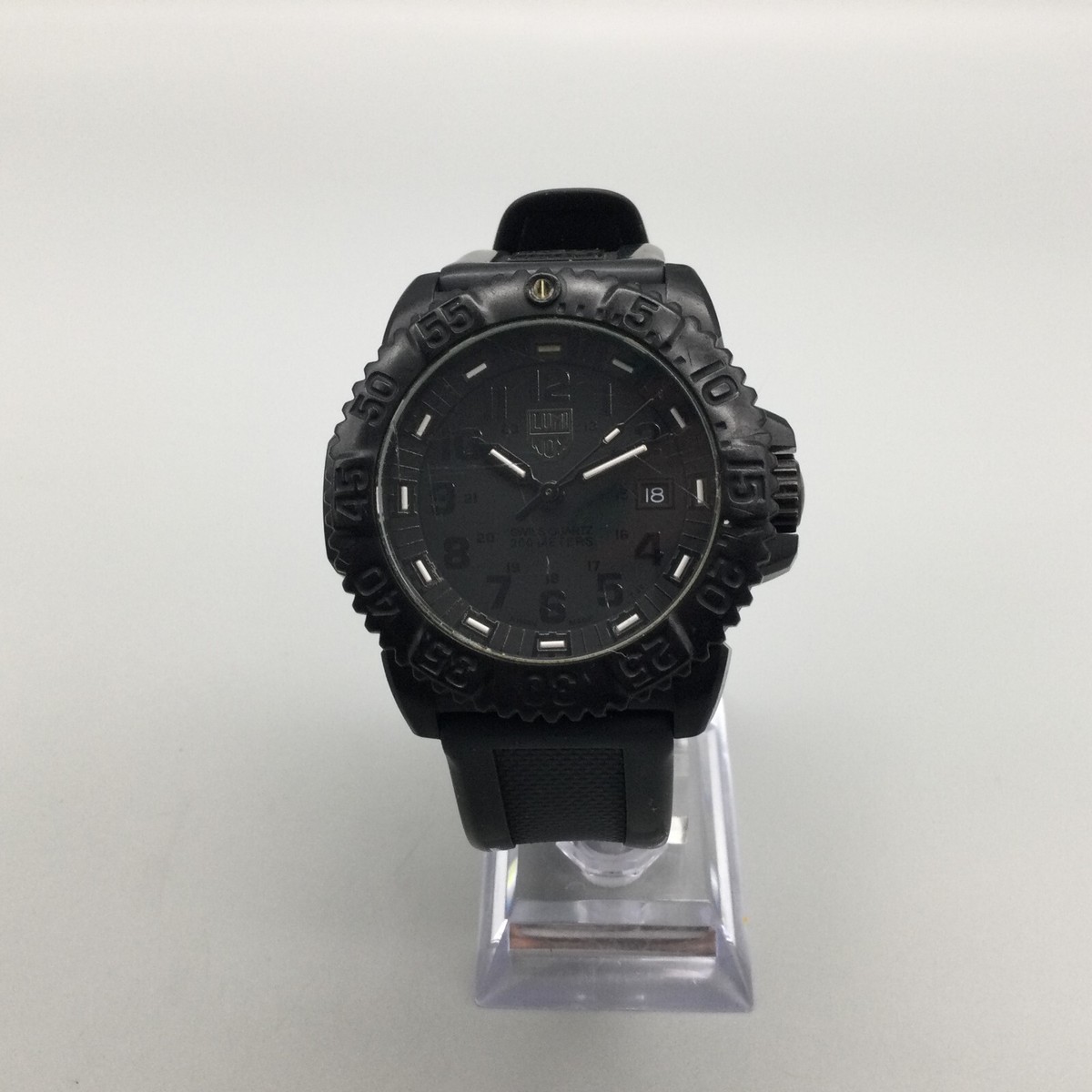 Luminox Navy Seal Watch Men 45mm Blackout Series 3050/3950
