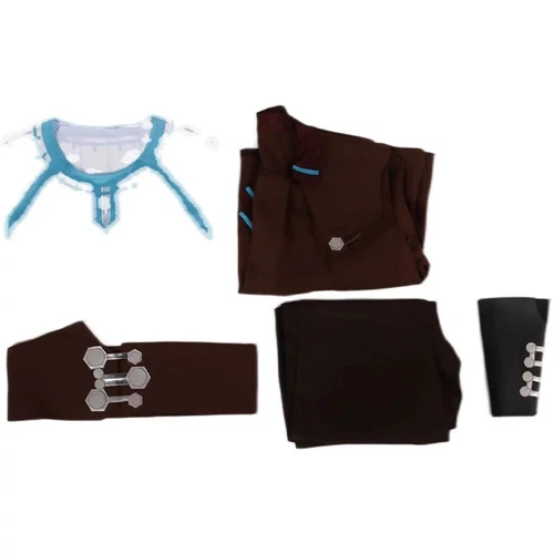 Spiel Arcane Vander Cosplay Kostüm Halloween komplettes Set für Männer Karneval - Bild 6 von 6