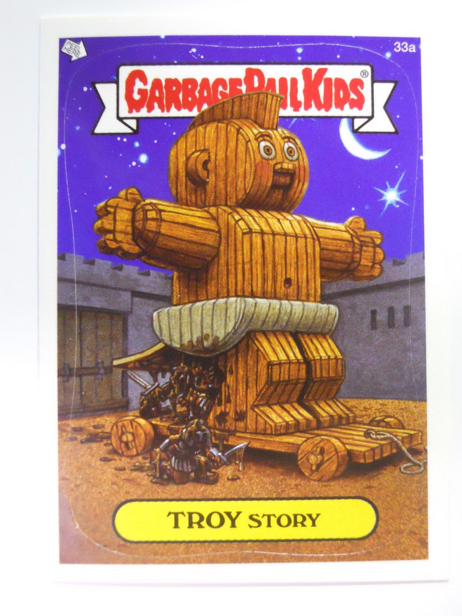 2004 Topps Garbage Pail Kids Series 3 Trading Card #33a-Troy Story