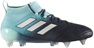 blue and black adidas football boots