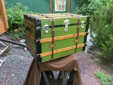 Antique Steamer Trunk/Restored