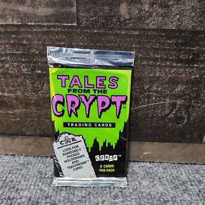 1 pack Of Tales From The Crypt Trading Cards Pack New Sealed - Rare!!