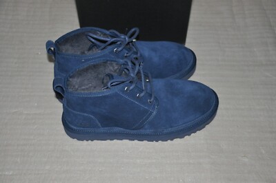 UGG Men's Neumel Chukka Boot - Deep Ocean Suede, Size 8 US [3236