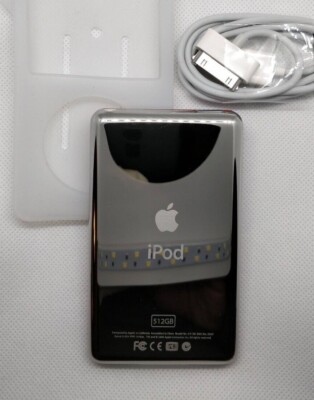 Apple iPod Classic - 6th/7th gen, red+white (3000mah battery, full