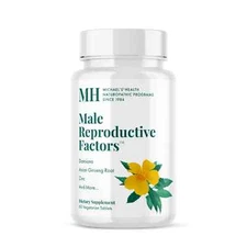 MH Michael's Health Naturopathic Male Reproductive Factors Fertility, 60 VTabs