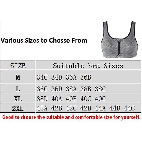 US Women Damping Sports Bra Ultimate Padded Impact Racerback Fitness Vest Yoga - Picture 112 of 156