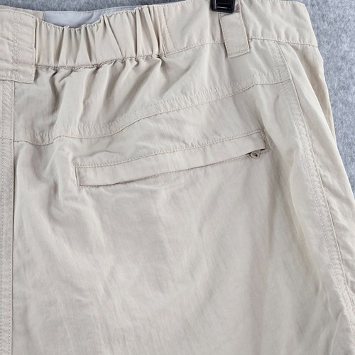 Patagonia Shorts Men XL Beige Sandy Cay Hiking Camp Nylon Zip Pocket Lightweight - Picture 7 of 11
