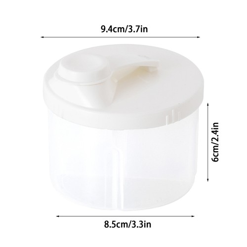 4 Compartment Baby Milk Powder Feeding Case Box Formula Dispenser Food Container - Picture 5 of 12