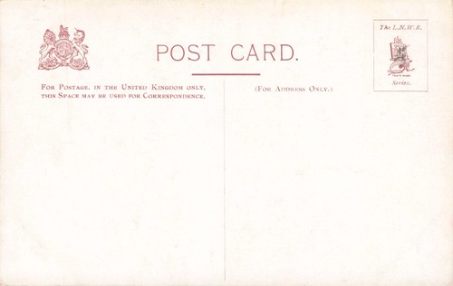 POSTCARD - LONDON & NORTH WESTERN RAILWAY - THREE TYPES OF TRAIN - Picture 2 of 2