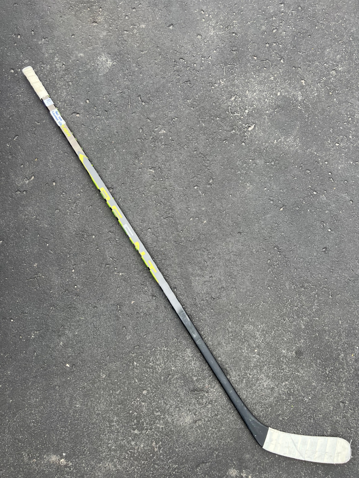 Auston Matthews Bauer Ag5nt Practice Used NHL Pro Stock Hockey Stick 87