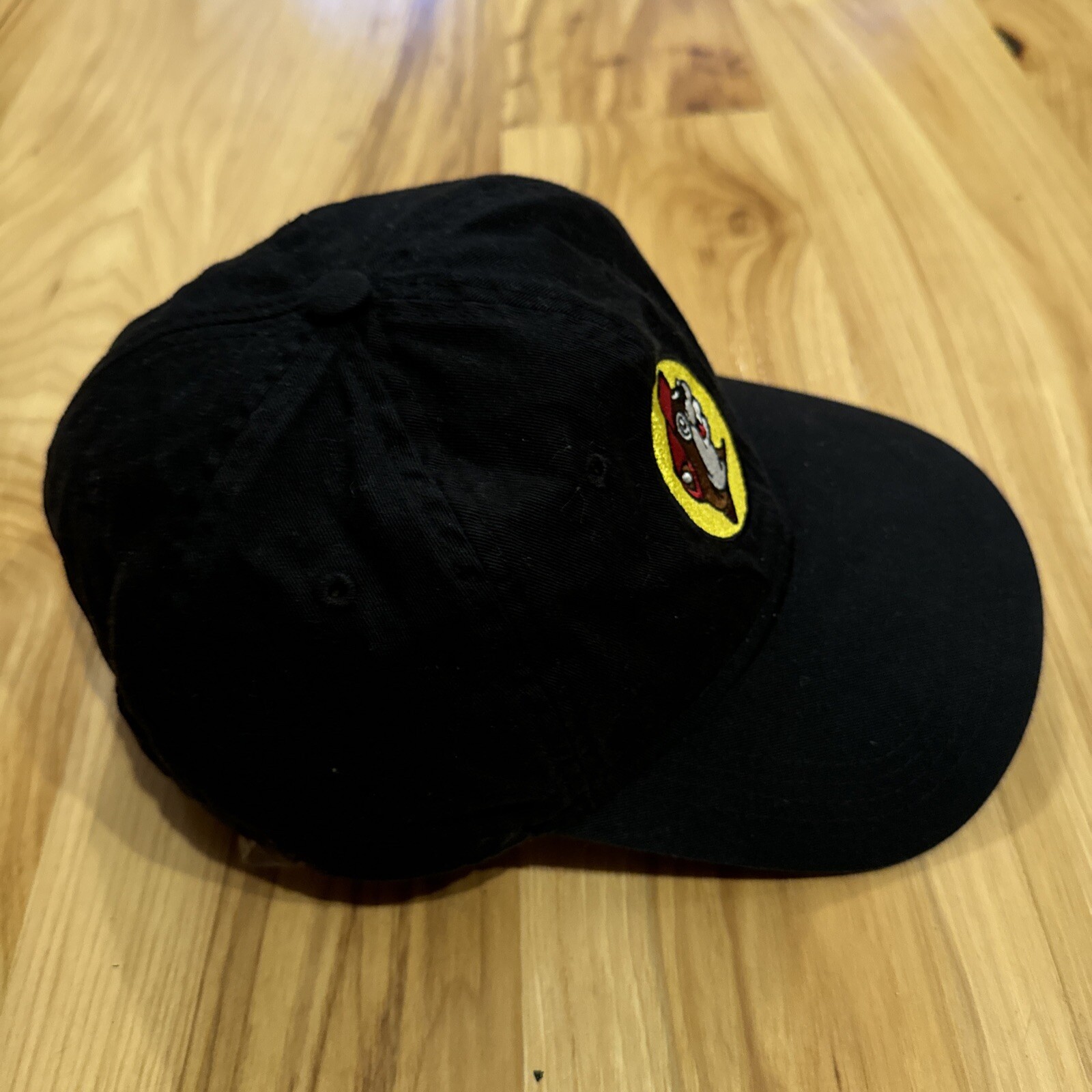 Buc-ees Black Adjustable Strapback Six Panel Dad … - image 2