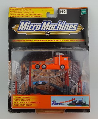 MICRO MACHINES SALTO DEL PONTE INFERNALE 2001 VINTAGE NUOVO