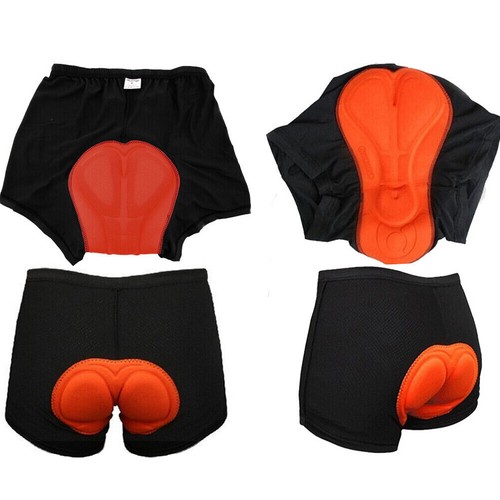 3D Fahrrad Unterwäsche Hose Gel Gepolstert Atmungsaktiv MTB Reitshorts für Damen Herren - Bild 1 von 14