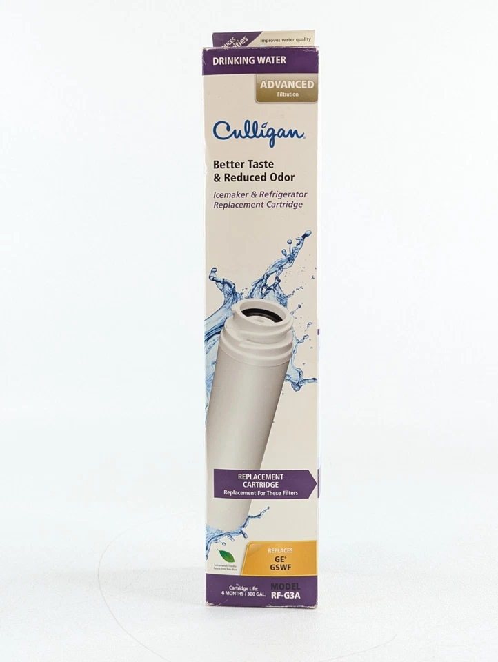 Culligan RF-G3 GE GSWF Refrigerator Water Filter – Replacement Cartridge – NEW - Image 3 of 4