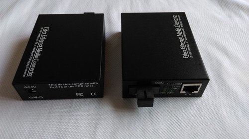 Gigabit Ethernet to Fiber optic transceiver media converter transceiver 60Km - 第 4/9 張圖片
