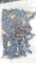 MOLEX ETC MCT-2X QUICK DISCONNECT VINYL .250" MALE 14-16AWG   BAG OF 100PC  