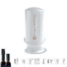 TAPPO POMPETTA SALVAVINO STOPPER POMPA ASPIRA ARIA PULLTEX® Wine Saver Bianco