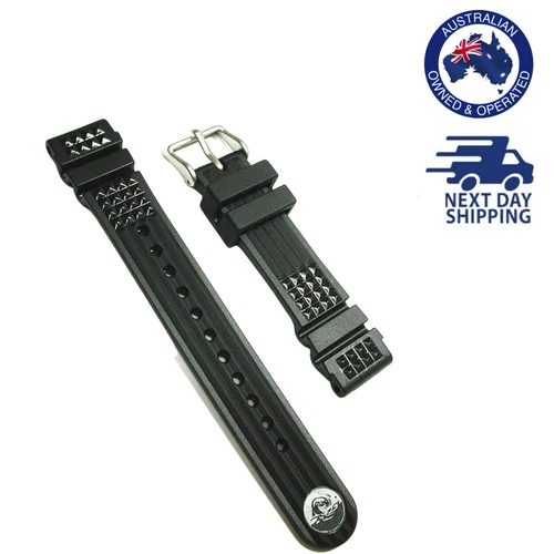 SEIKO Genuine Waffle Rubber Watch Strap band 20mm DE39AZ MM300 Marinemaster SBDX