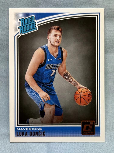2018 Donruss Rated Rookie Luka Doncic Rookie RC Card #177 Mavericks Lakers!!!