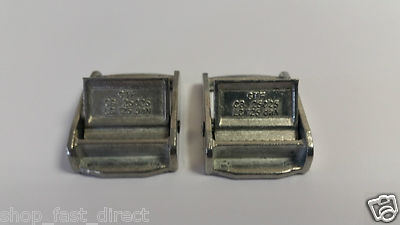 25 mm Metall Nockenschnallen für Gurtband 250 kg Gurtband, Gurte, Verschlüsse Menge 2 