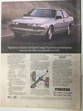 AW 50 Advertisement 1983 Mazda your 626 Sport Coupe 6-13-83