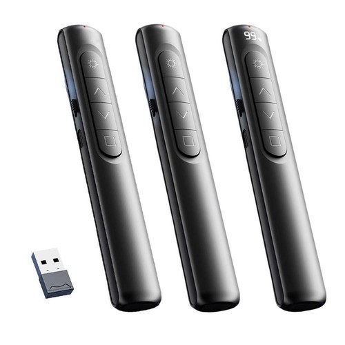 Wireless Presenter Remote Control USB Projector Page J3R4 For PPT H3E0 X6Z8 - Afbeelding 2 van 16