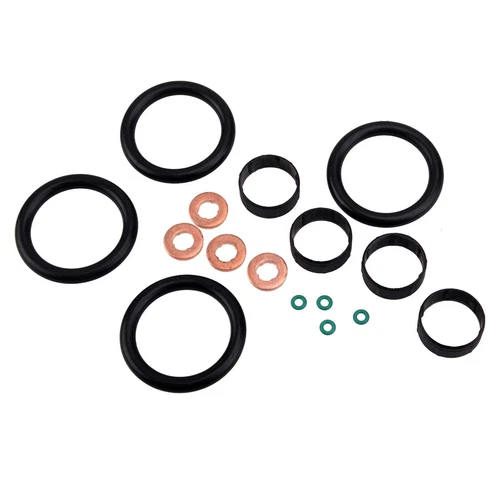 FOR FORD FUSION FIESTA 1.4 TDCi FUEL INJECTOR SEAL KIT WITH ROCKER COVER GASKET - Picture 5 of 10