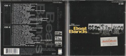 Die Deutschen Beat Bands - 2 CDs - Rattles / Lords / German Blue Flames etc.