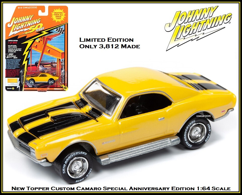 ジョニーライトニング　シボレー　カマロ　Z28　プラスチックモデル風　1/64 ジョニーライトニング シボレー カマロ Z28 プラスチックモデル