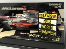 Pitboard 1:43/1:18 Slate F1 / Lewis Hamilton McLaren 2008 World Champion