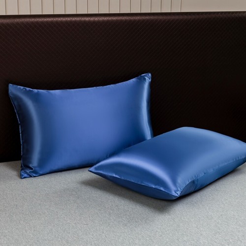 3pc Satin luxury Solid Color Bed Fitted Sheet and Pillowcase Upscale Adjustable - Picture 12 of 28