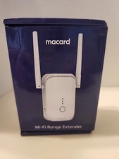 Macard WiFi Range Extender Model N300 - New Open Box