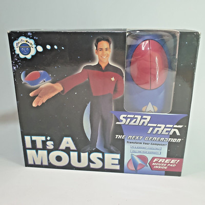 Star Trek The Next Generation It s A Mouse Computermaus 1995 Brainworks Neu
