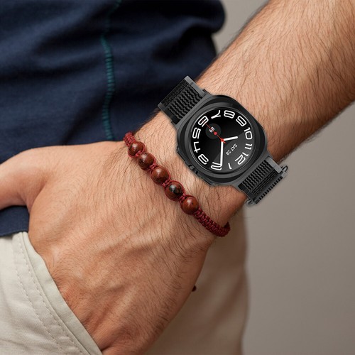 Bracelet en nylon pour Samsung Galaxy Watch 7 Ultra 47 mm (C) FR - Zdjęcie 10 z 12