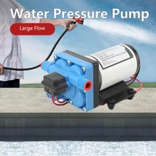 5.5GPM Water Pressure Pump Diaphragm Pump 12V RV Boat Self-Priming Pump 70PSI